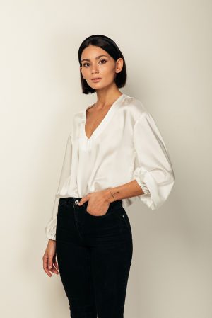 Manu blouse – blusa bianca