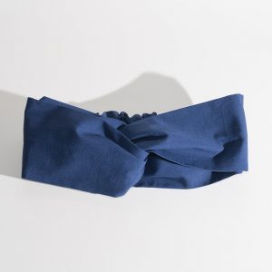 Zero waste headband – fascia blu
